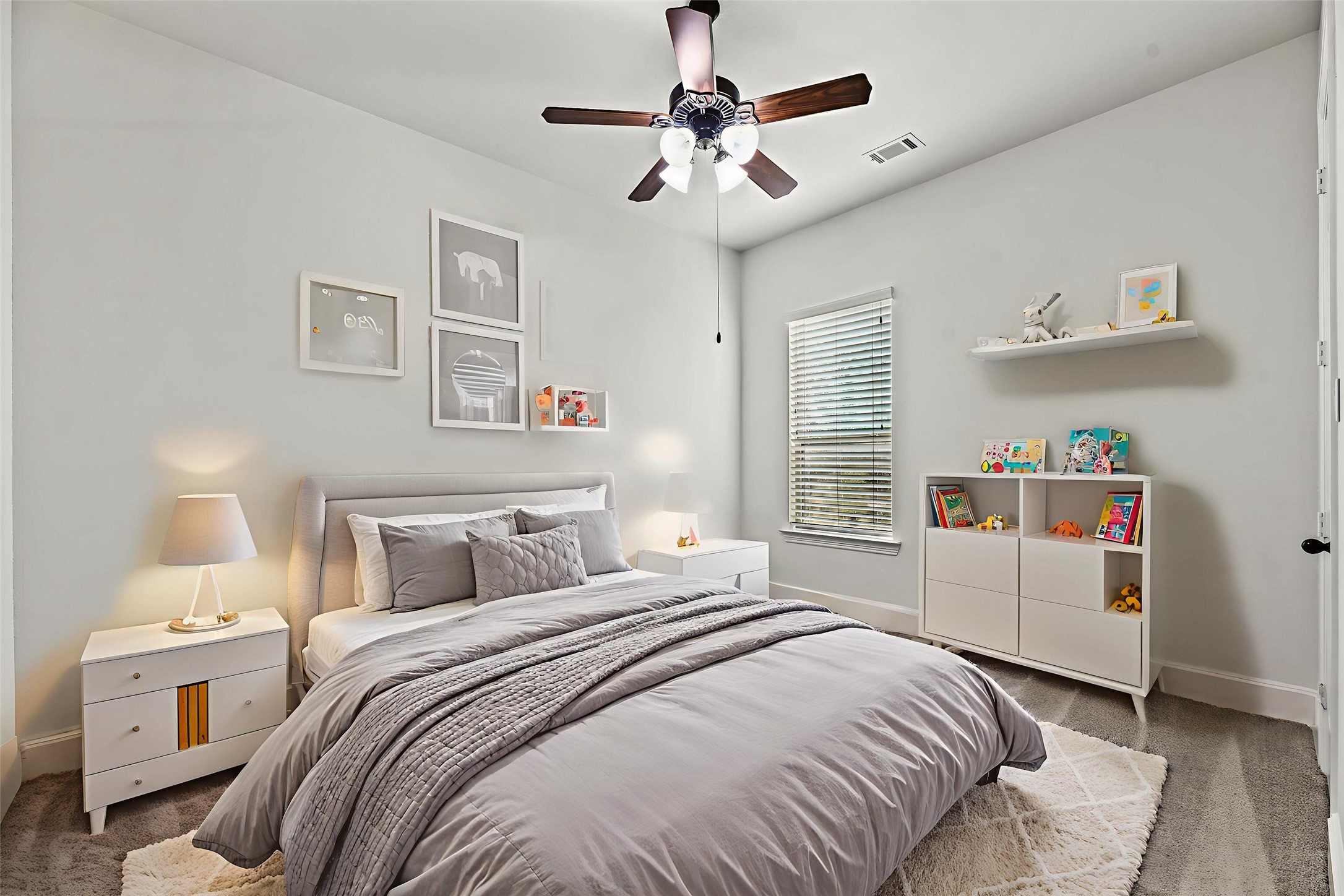 4510 Cedarfield Road Katy, TX 77494 - Photo 10 of 24 Your second bedroom offers a generous and inviting space that exudes comfort and versatility. - Virtually Staged.