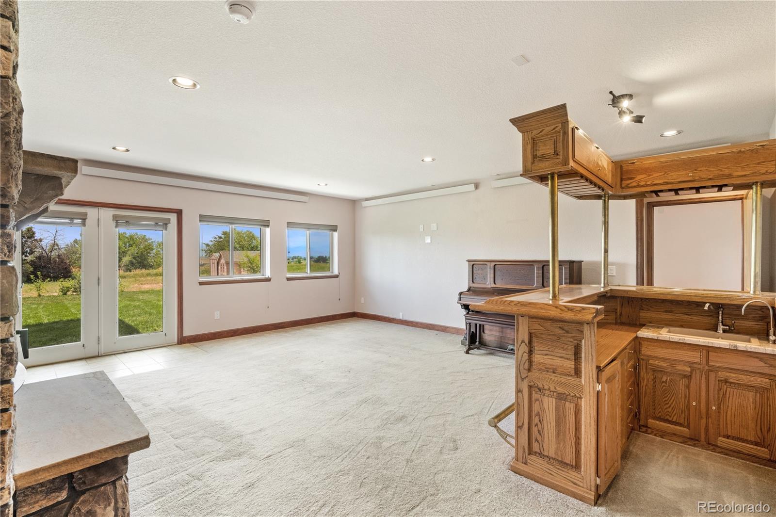 17622 County Road 1 Berthoud, CO 80513 - Photo 30 of 37 a view of a kitchen with a sink and a window