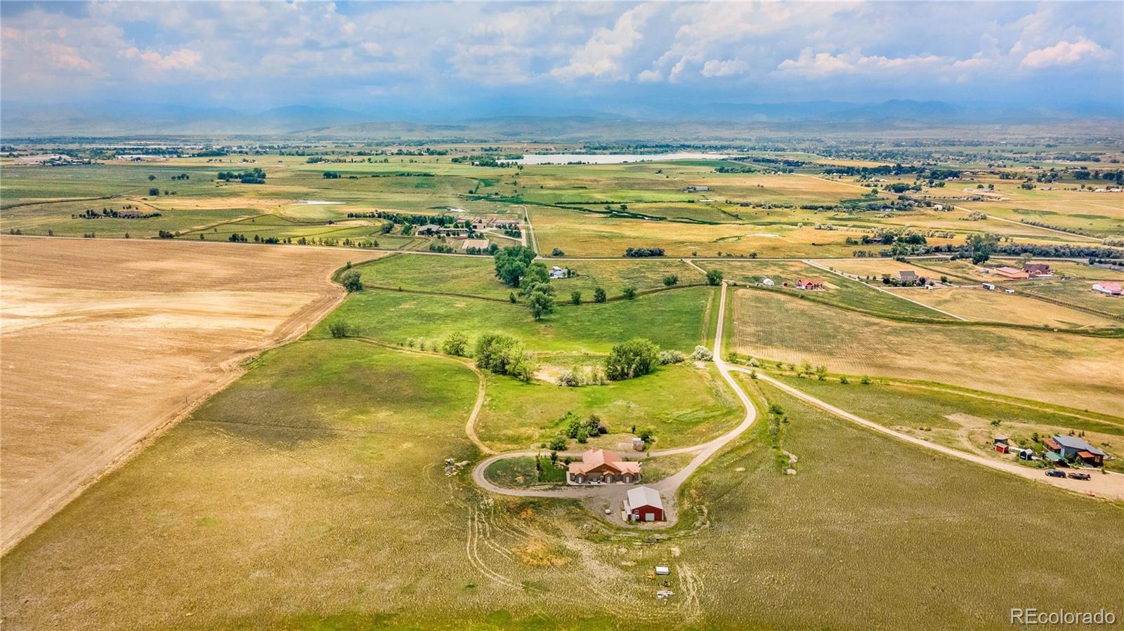 17622 County Road 1 Berthoud, CO 80513 - Photo 37 of 37 a view of a swimming pool with an ocean view