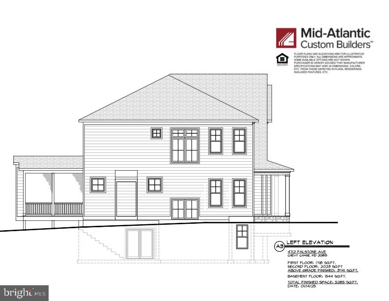 4712 Falstone Avenue Chevy Chase, MD 20815 - Photo 3 of 7 a black and white photo of a black and white photo