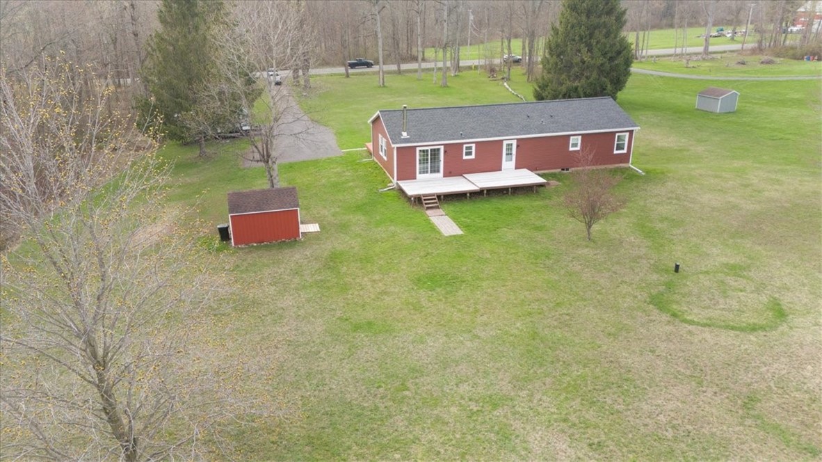 3000 Ryder Road Arcadia, NY 14513 - Photo 30 of 36 Drone view of back #2