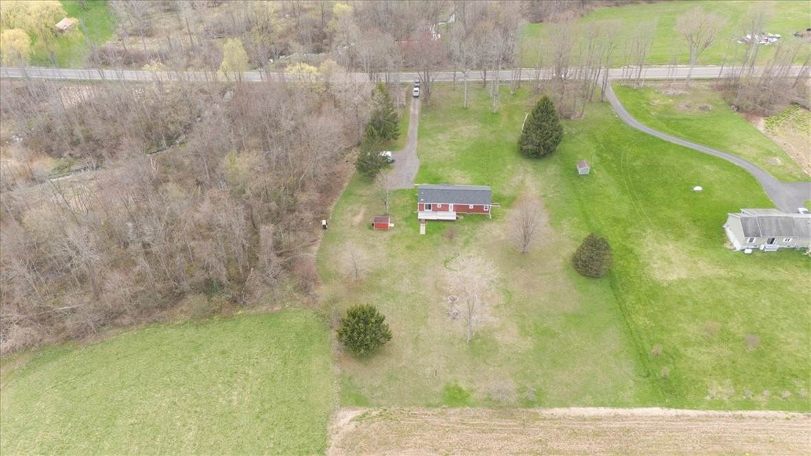 3000 Ryder Road Arcadia, NY 14513 - Photo 3 of 36 Drone #1 view of the property