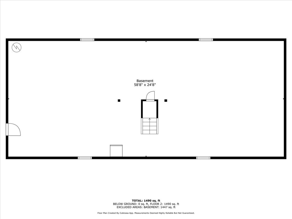 3000 Ryder Road Arcadia, NY 14513 - Photo 35 of 36 Basement Floor plan