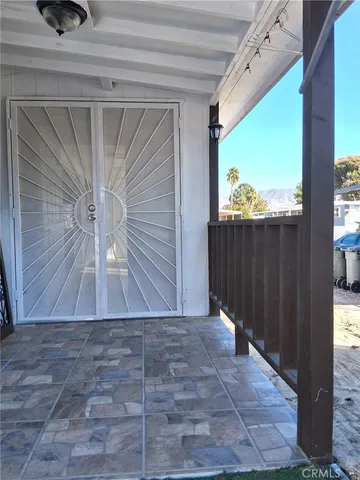 a view of outdoor space and deck