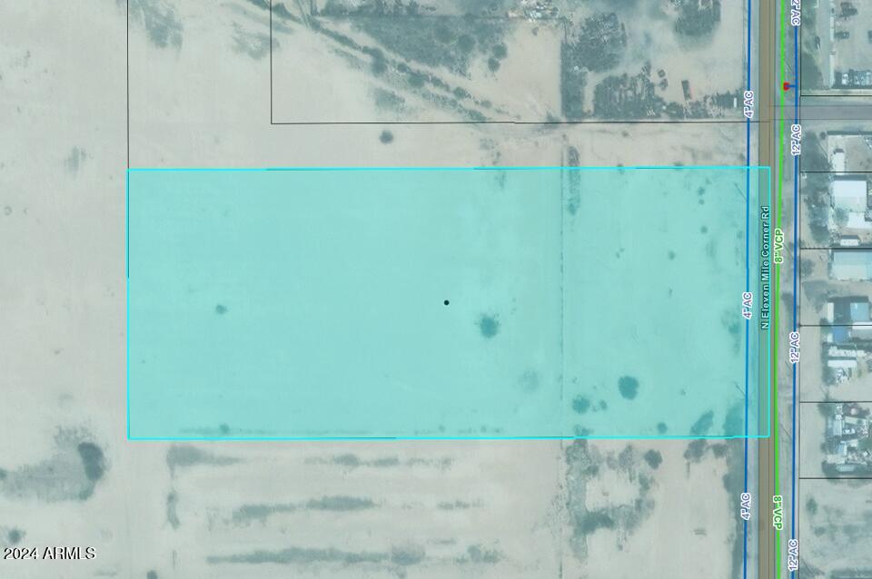 450 North 11 Mile Corner Road Eloy, AZ 85131 - Photo 4 of 8 Water and Sewer Map
