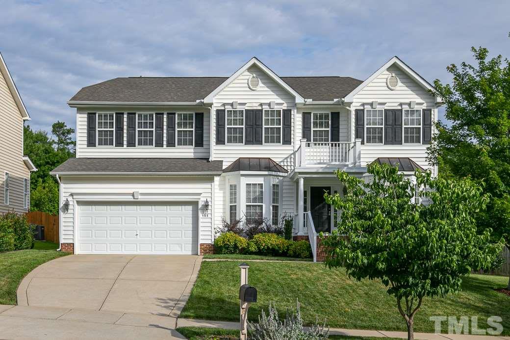 108 Quarryrock Road Holly Springs, NC 27540 - Photo 30 of 30 front view of a house with a yard