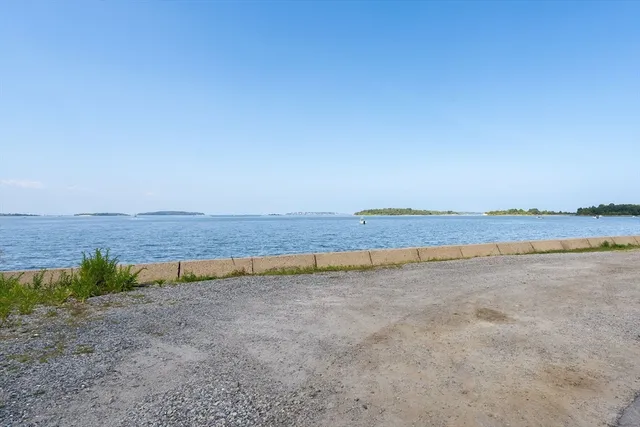 a view of an ocean and beach