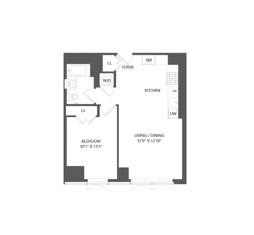 $1,200,000 | 3 Court Square, Unit 2010 | Long Island City