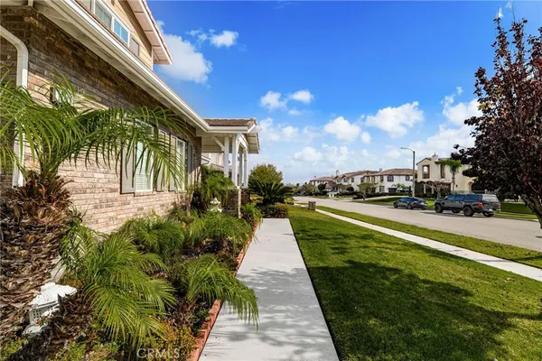 a view of a entryway door front of house