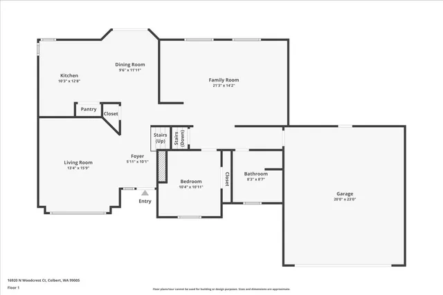 $548,500 | 16920 North Woodcrest Court, Colbert, WA 99005