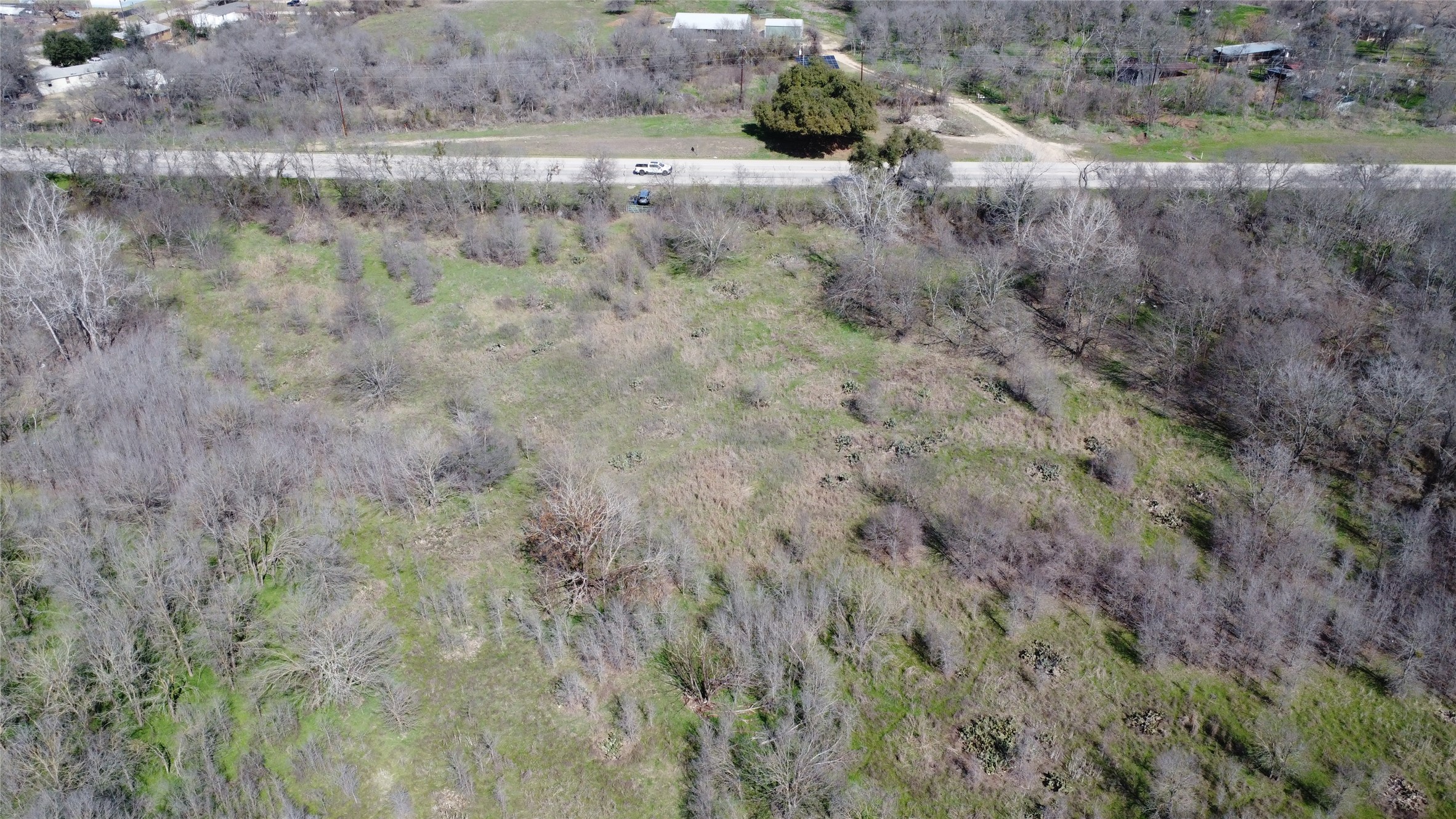 7550 East State Highway 29 Georgetown, TX 78626 - Photo 3 of 5 Aerial view showing SH 29 and the gate entrance to the property