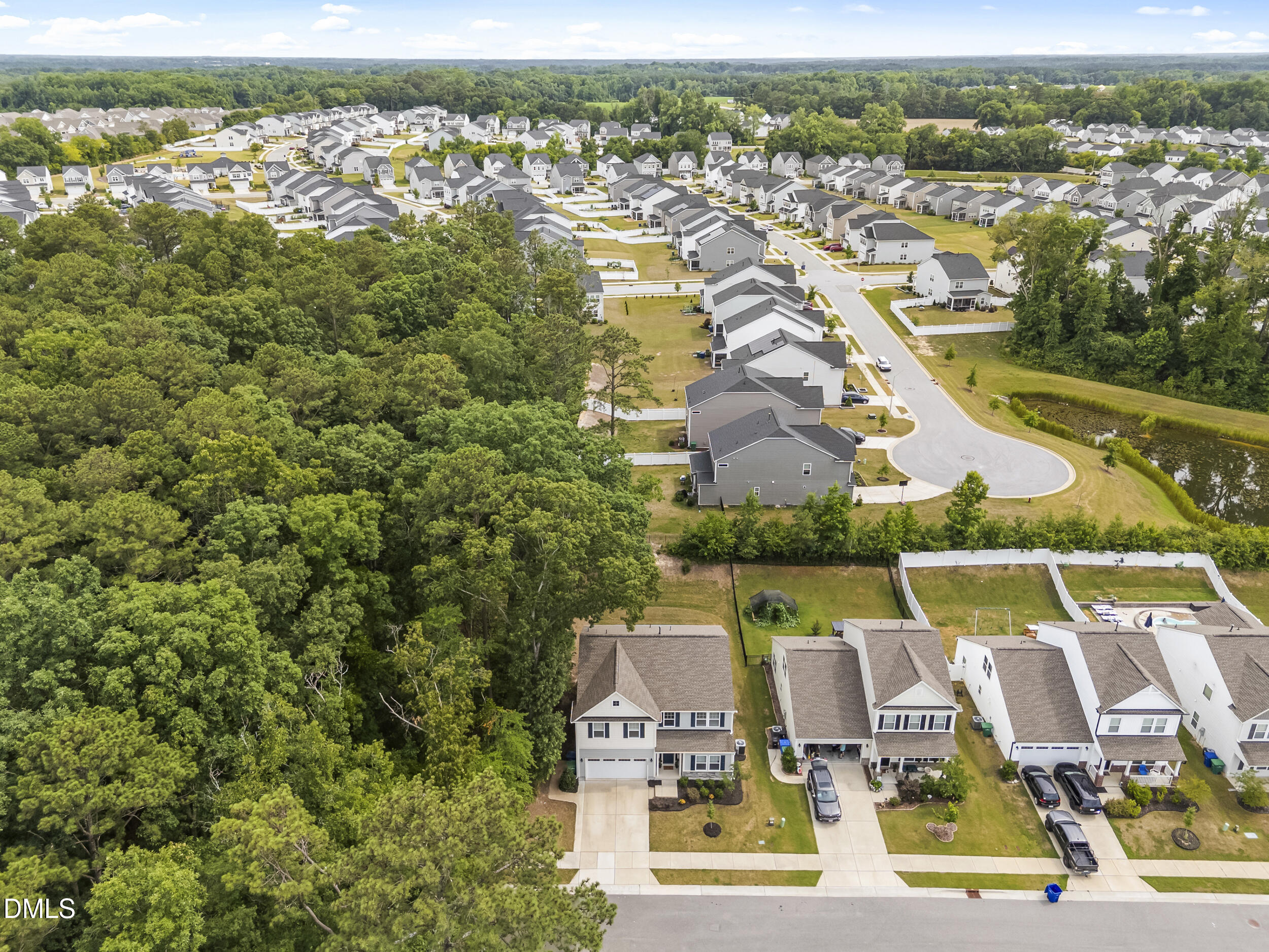 1004 Adelphia Road Fuquay-Varina, NC 27526 - Photo 47 of 49 Aerial View