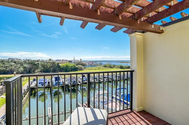 a view of a lake with a ocean view