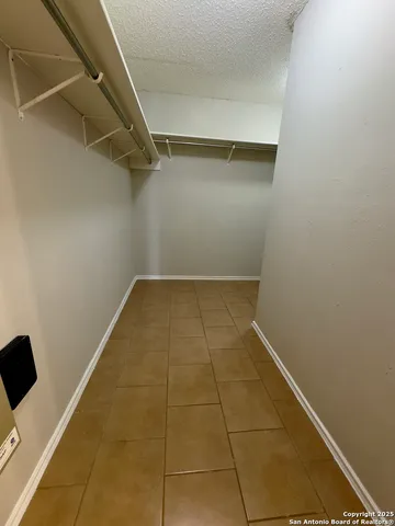 a view of a room with an empty space