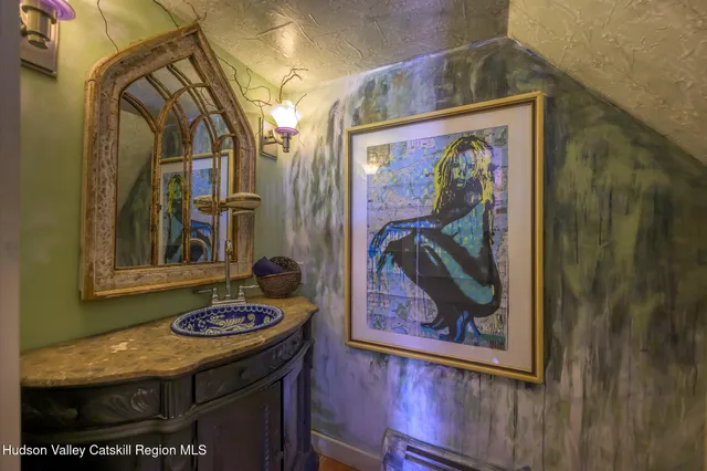 a view of a door of the house