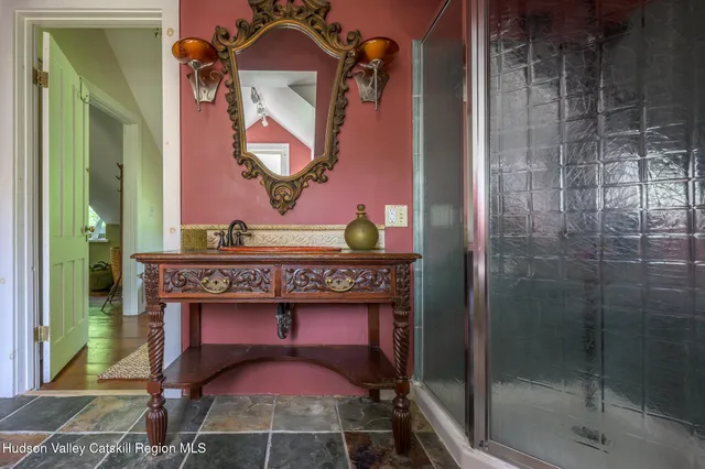 a view of wooden floor