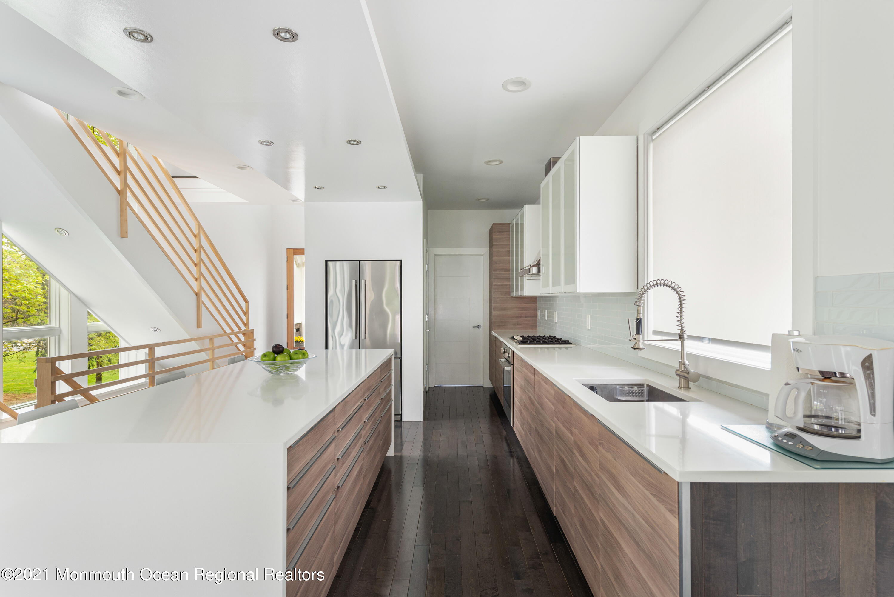 736 Newman Springs Road Middletown, NJ 07738 - Photo 1 of 1 a kitchen with a sink and a refrigerator