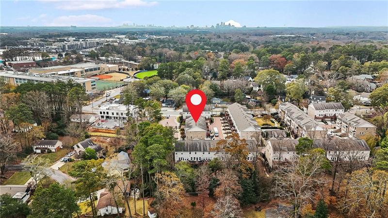 3715 Benton Lane Chamblee, GA 30341 - Photo 37 of 43 an aerial view of multiple house