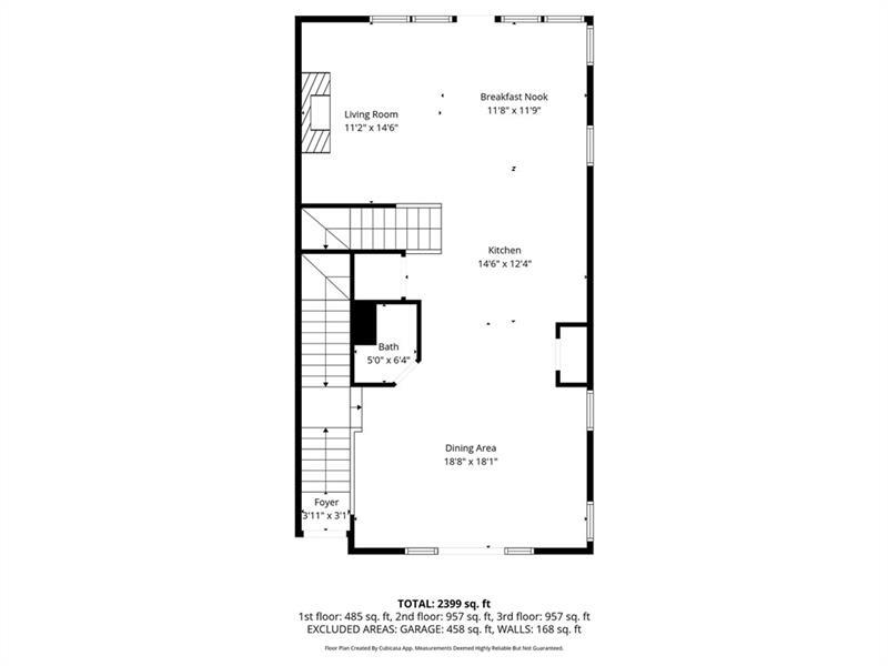 3715 Benton Lane Chamblee, GA 30341 - Photo 42 of 43 a picture of a bench in front of a wall