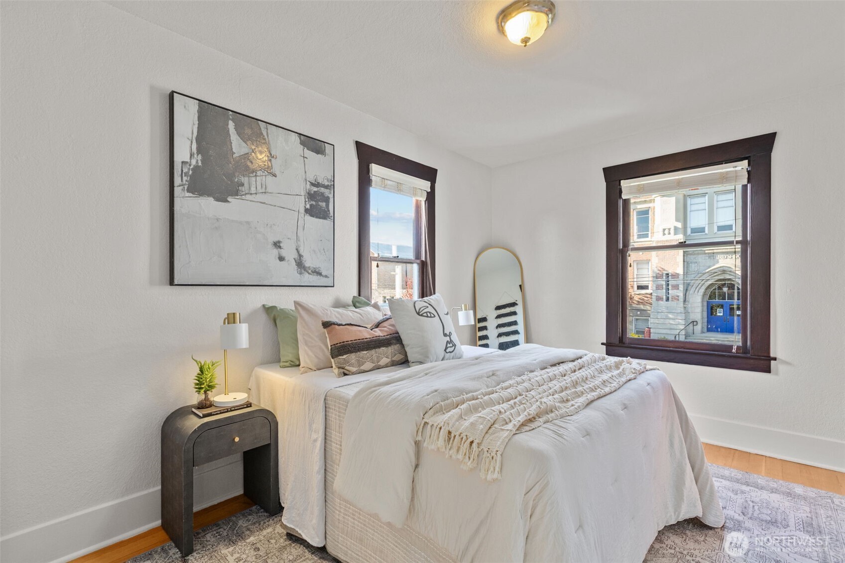 4219 South Mead Street Seattle, WA 98118 - Photo 13 of 40 a bedroom with bed and window