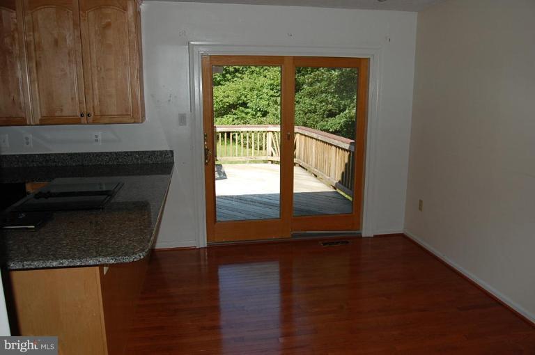 Dining room with hardwood floors