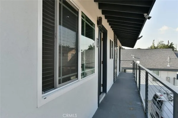 a view of balcony