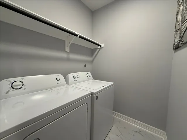 a potted plant sitting next to a small yard