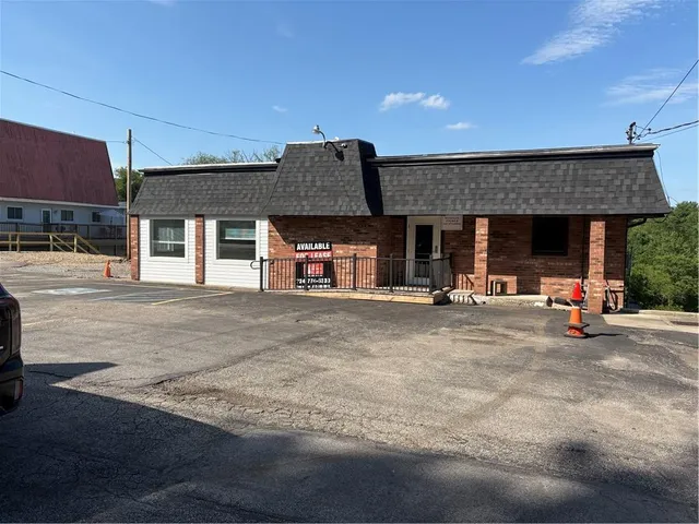 a view of a house with a patio