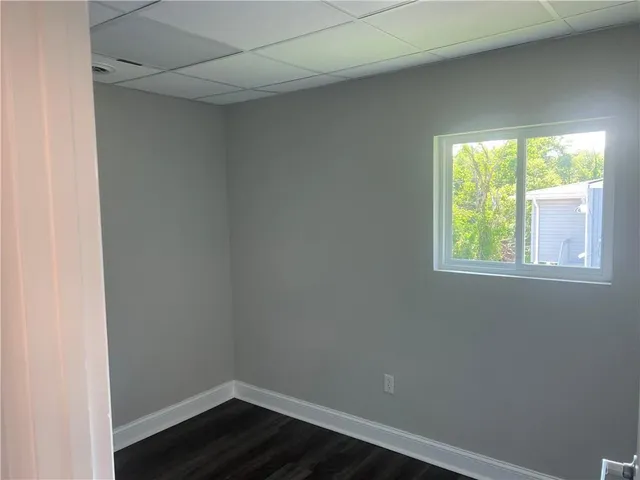 a small space with a window