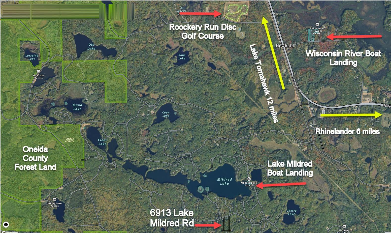 6913 Lake Mildred Road Rhinelander, WI 54501 - Photo 14 of 36 Gallery Image 14