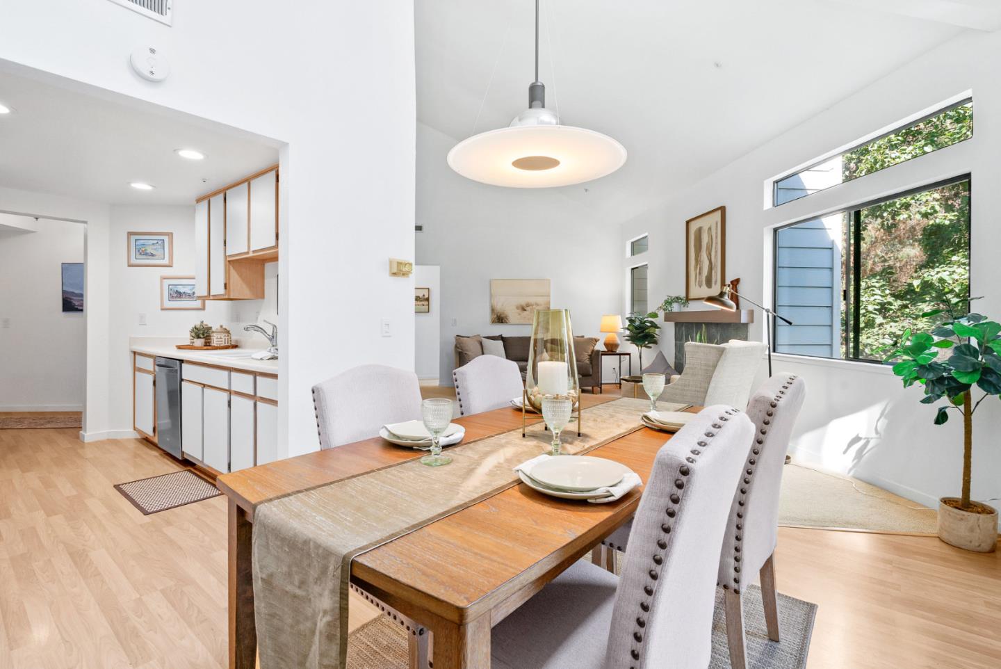 2615 Willowbrook Lane, Unit 82 Aptos, CA 95003 - Photo 4 of 27 a view of a dining room with furniture window and wooden floor