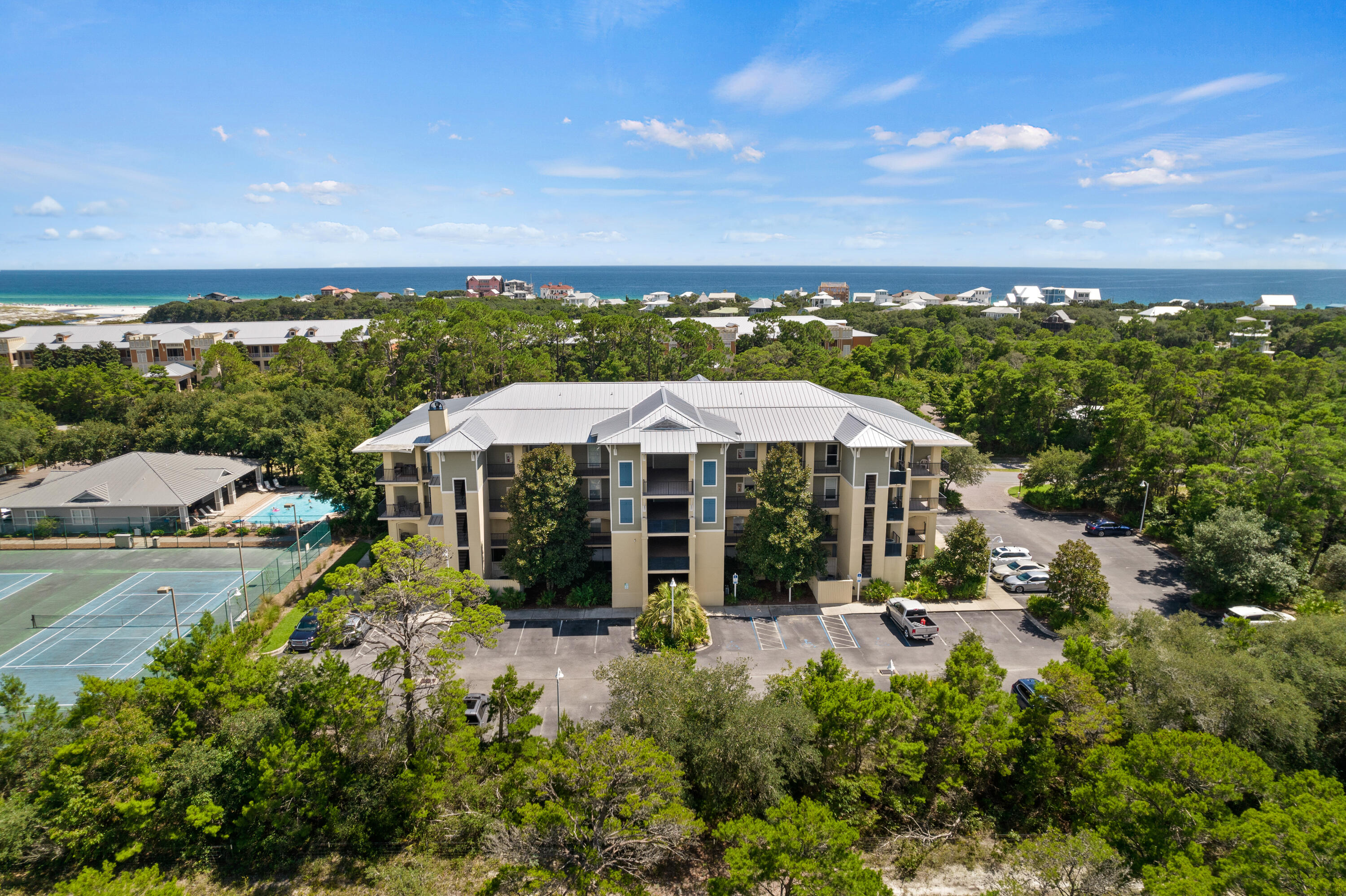 1732 West County Highway 30A, Unit 403R Santa Rosa Beach, FL 32459 - Photo 45 of 57 a view of a garden