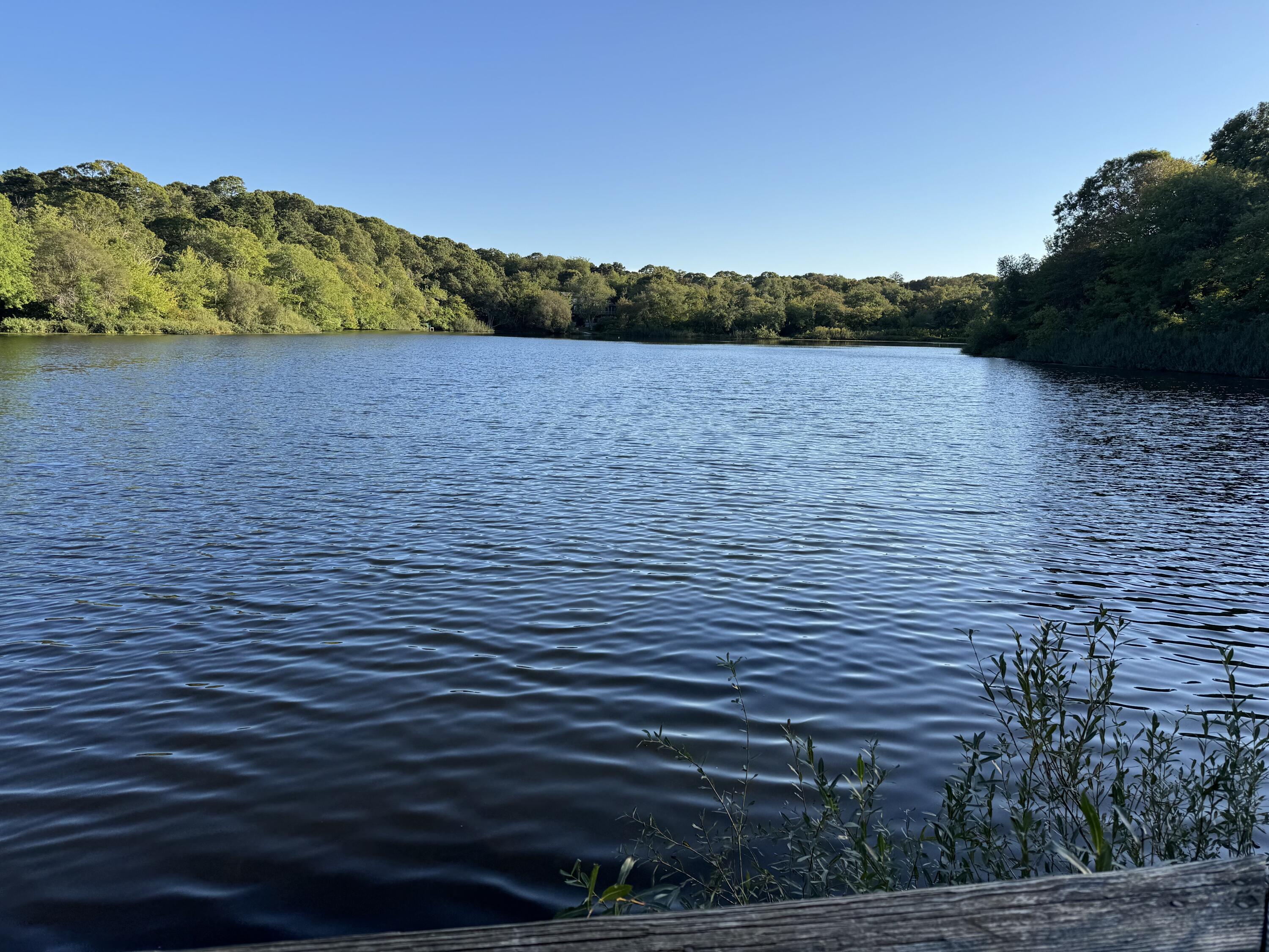 1580 Main Street Brewster, MA 02631 - Photo 2 of 20 a view of a lake from a mountain
