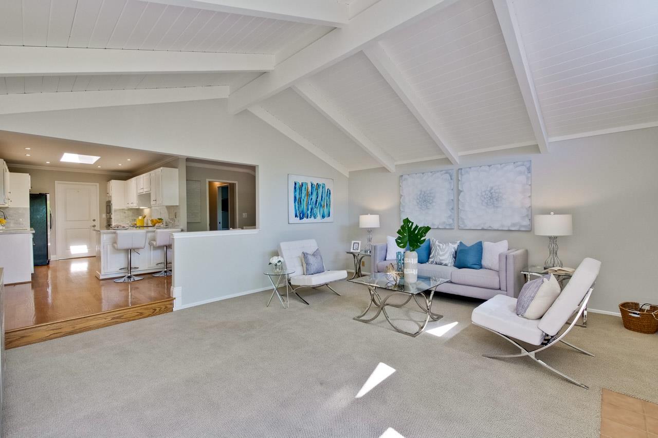 1875 Appletree Lane Mountain View, CA 94040 - Photo 11 of 39 a living room with furniture and a potted plant