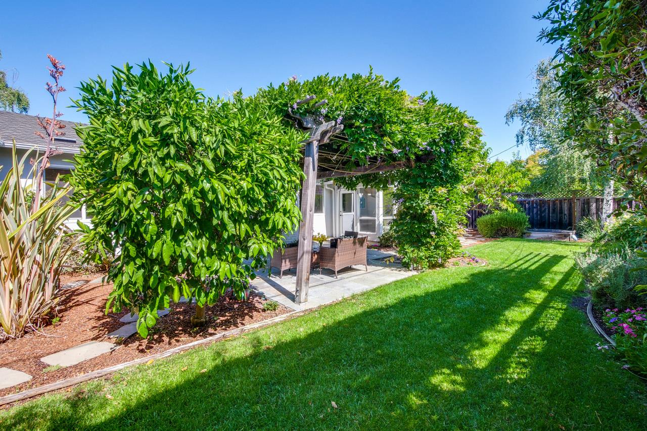 1875 Appletree Lane Mountain View, CA 94040 - Photo 34 of 39 a view of a chair and table in the garden