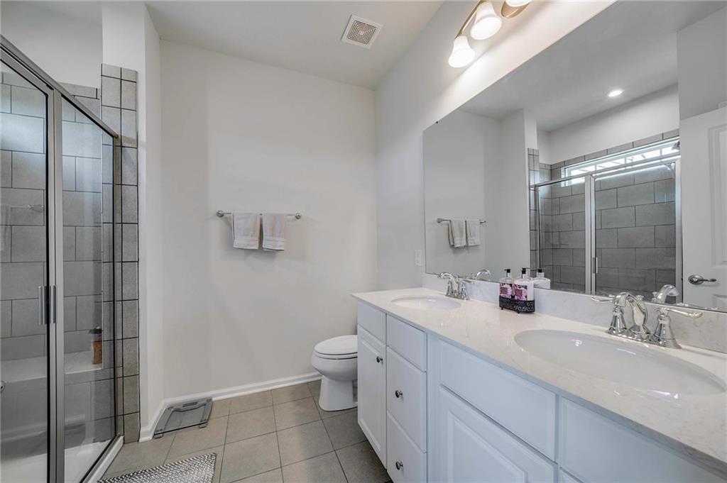 157 Cole Drive McKees Rocks, PA 15136 - Photo 21 of 25 Private owners bathroom with double vanity