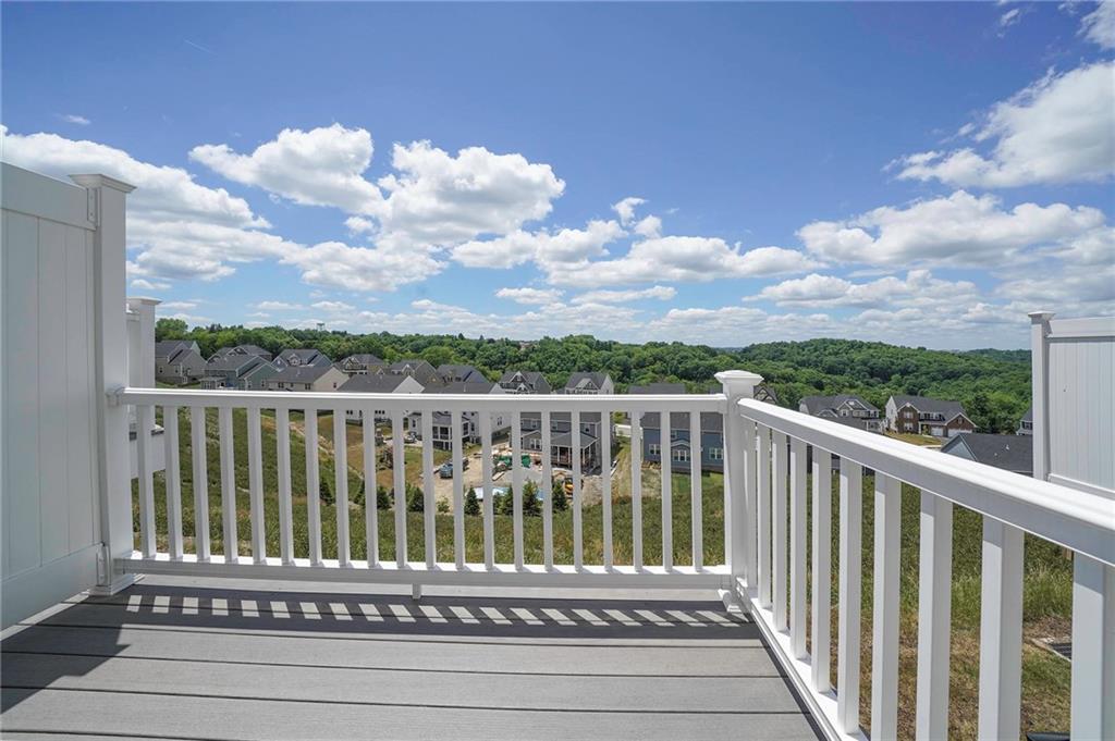 157 Cole Drive McKees Rocks, PA 15136 - Photo 22 of 25 Beautiful views off back deck! The leaves in the fall look picture perfect