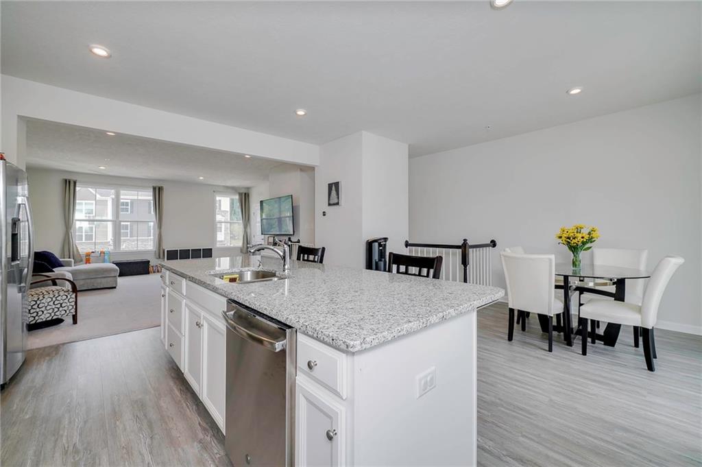 157 Cole Drive McKees Rocks, PA 15136 - Photo 10 of 25 Center Island with plenty of storage and seating space