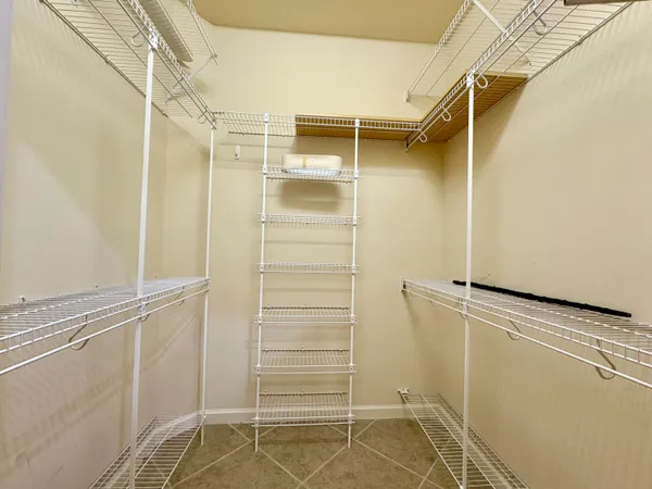 a view of walk in closet