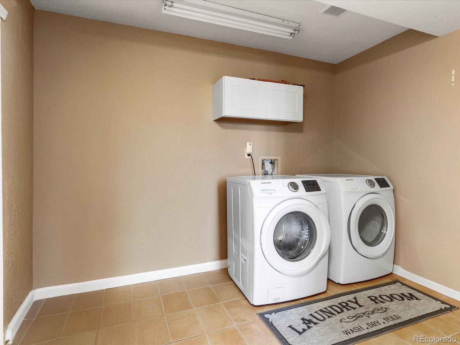 9323 Notts Court Lone Tree, CO 80124 - Photo 39 of 45 a utility room with dryer and washer