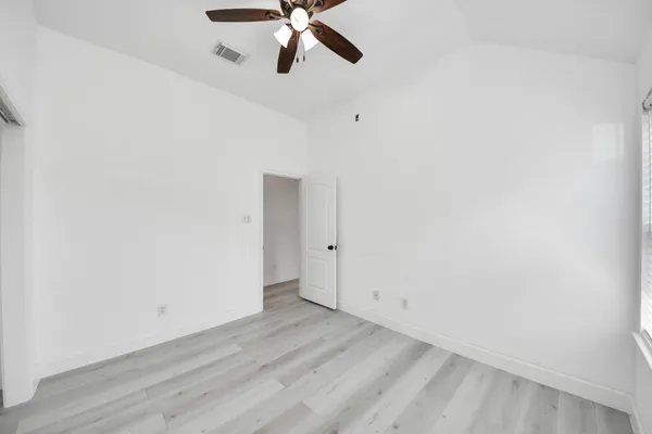 wooden floor in an empty room