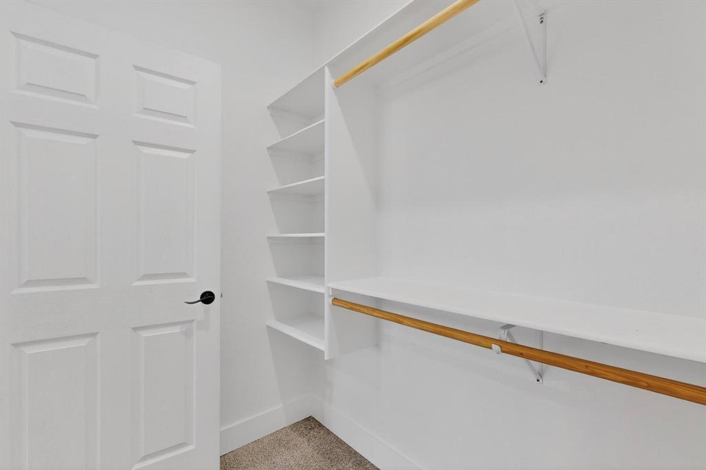 106 Jones Street Terrell, TX 75160 - Photo 18 of 26 a view of an empty walk in closet