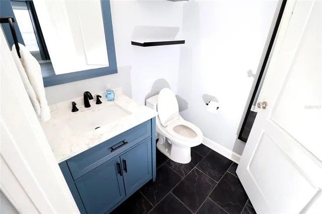 a view of a small space