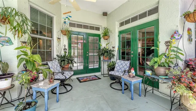 a living room filled with furniture