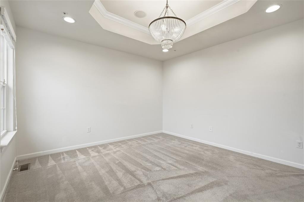 1204 Pointe View Drive Mars, PA 16046 - Photo 20 of 37 en empty room with wooden floor and windows