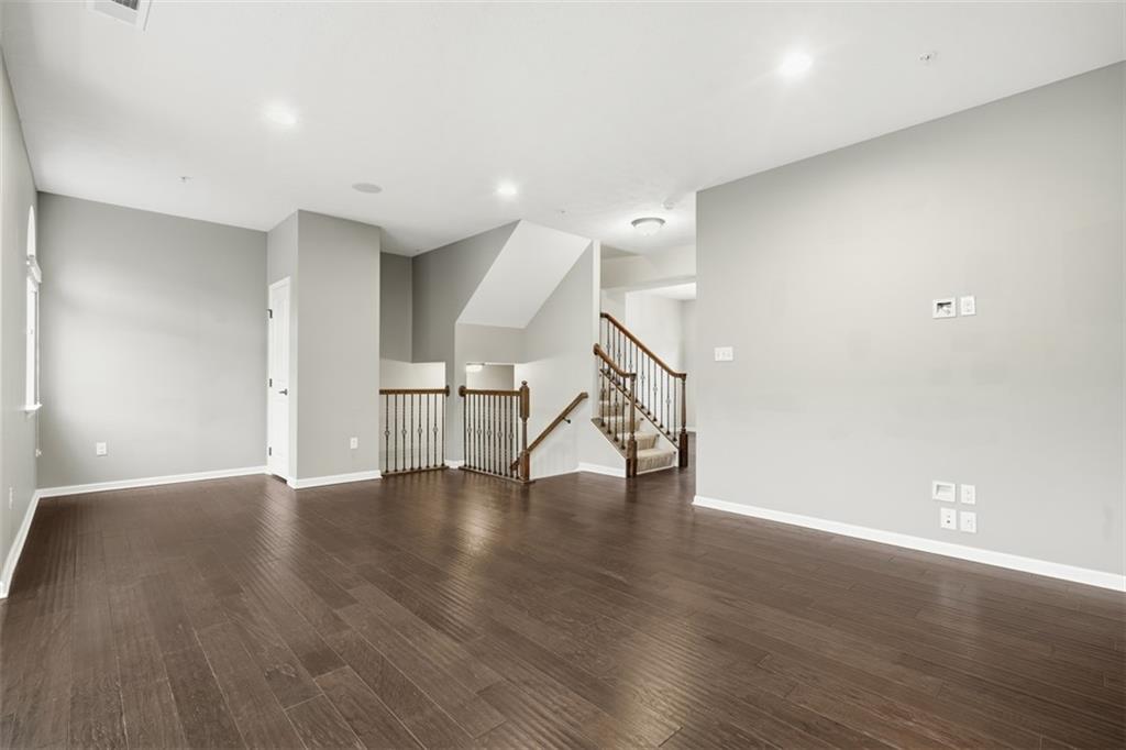 1204 Pointe View Drive Mars, PA 16046 - Photo 5 of 37 a view of an empty room with wooden floor