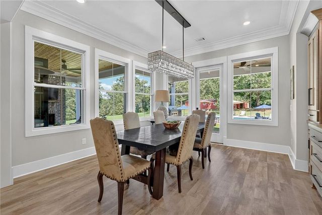 a bathroom with a sink vanity and a mirror