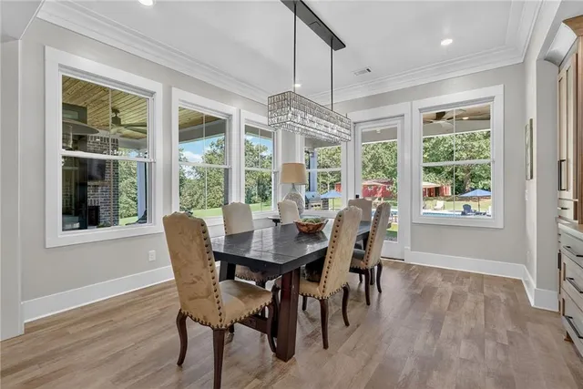 a bathroom with a sink vanity and a mirror