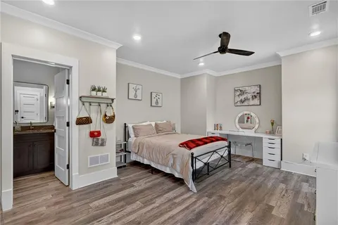 a view of a swimming pool with a yard