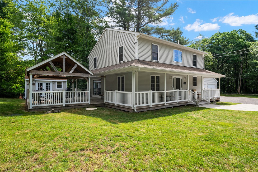 516 Durfee Hill Road Glocester, RI 02814 - Photo 26 of 41 516 Durfee Hill Rd - Left Side Of House